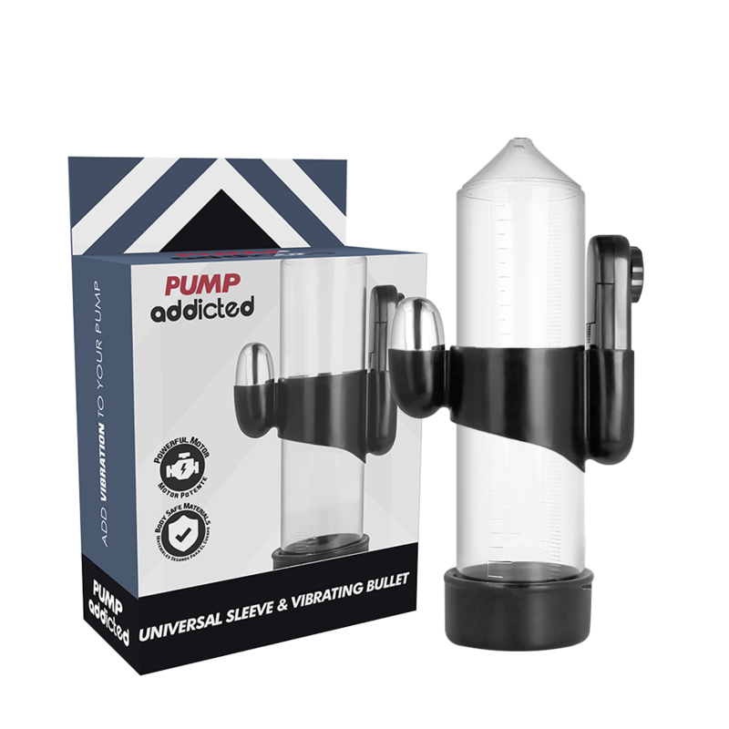 PUMP ADDICTED - Vibrerende Bullet (Pumpetilbehør)