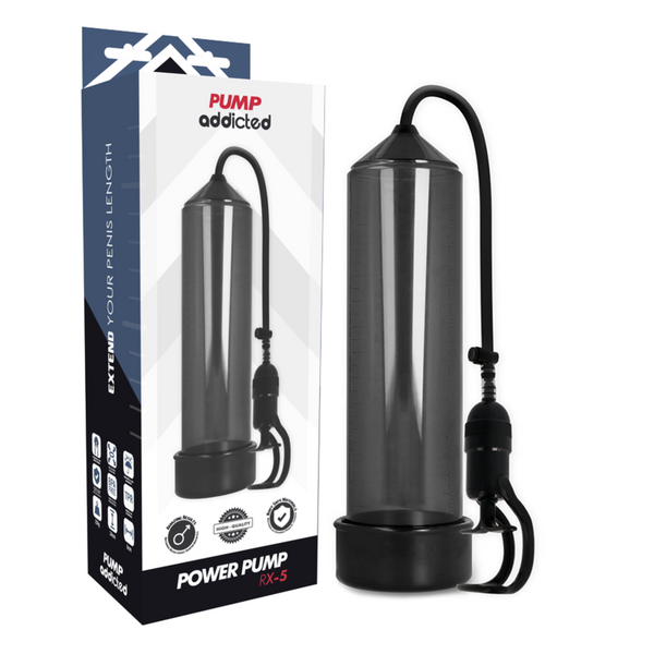 PUMP ADDICTED - Rx5 Penispumpe Sort