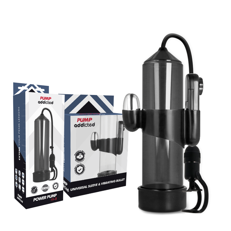 PUMP ADDICTED - Rx5 Penispumpe Sort