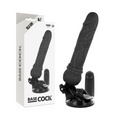 BASECOCK - Vibrator Sort 19,5 cm