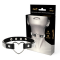 COQUETTE CHIC DESIRE - Choker i vegansk skinn med hjerte
