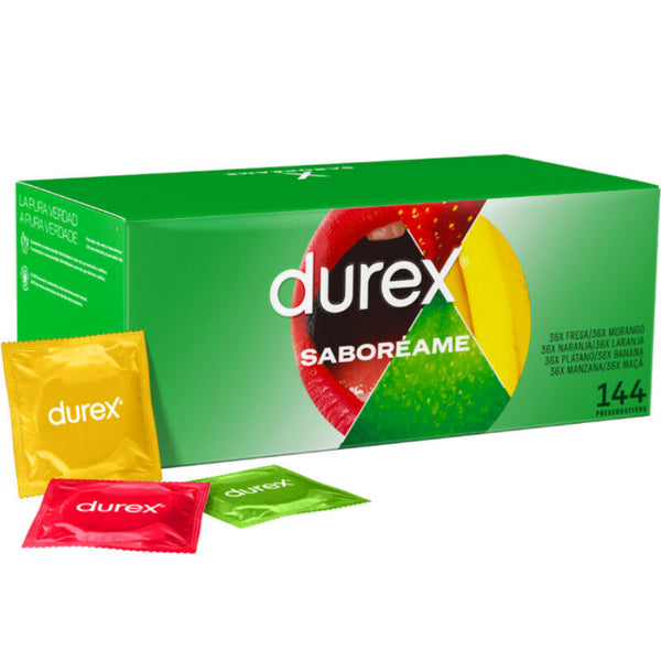 DUREX - Pleasure Fruits Kondomer med Smak 144 stk