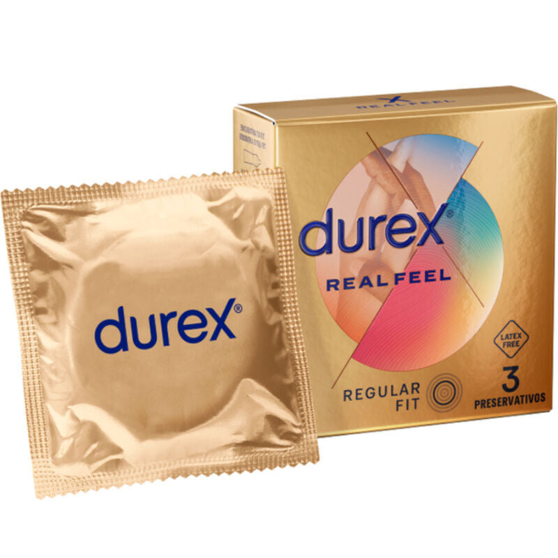 DUREX - Real Feel Latexfrie kondomer 3-pakning