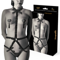 COQUETTE CHIC DESIRE - Elastisk Harness-Sett med Brystdekkener