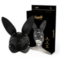 COQUETTE CHIC DESIRE - Maske i Vegansk Skinn med Kaninører Sort