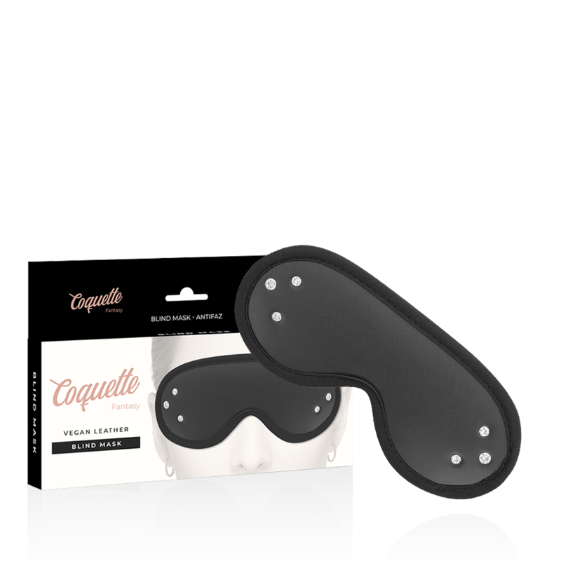 COQUETTE CHIC DESIRE - Fantasy Bind i Vegansk Skinn med Neopren-fôr