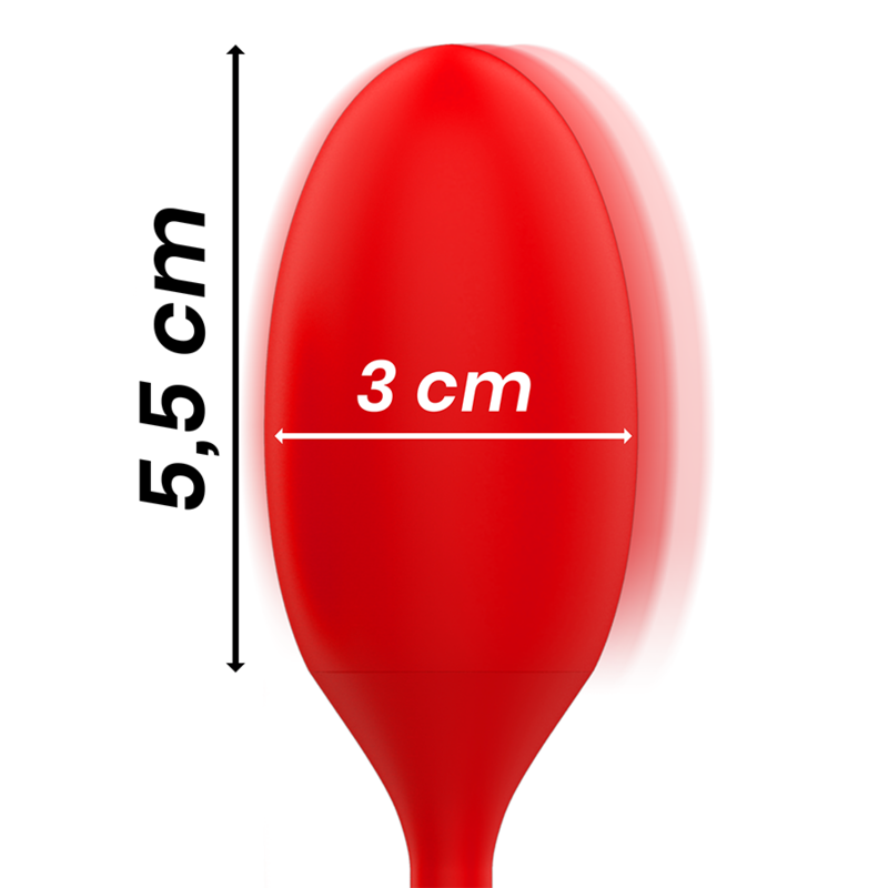 MIA - Vienna Slikkevibrator med vibrerende egg
