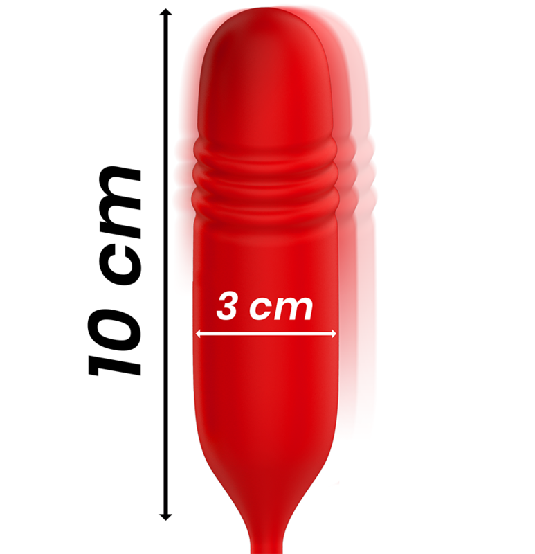 MIA - Vienna Dobbel Slikkevibrator med Opp-og-ned Analstimulering