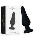 INTENSE - Analplugg Pipo M Sort Silikon 11 cm