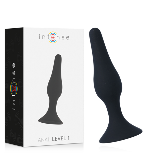 INTENSE - Anal Level 1 Analplugg Sort 10,5 cm