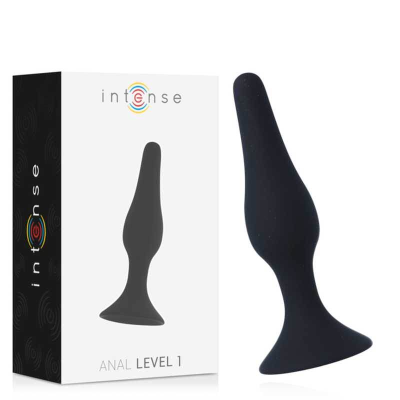 INTENSE - Anal Level 1 Analplugg Sort 10,5 cm