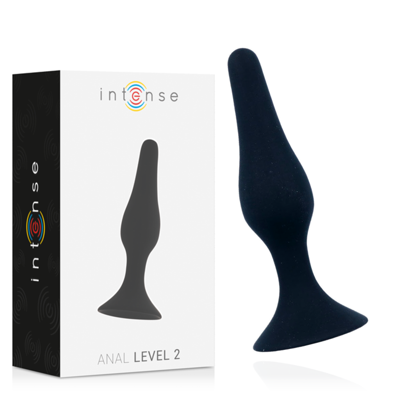 INTENSE - Anal Level 2 Analdildo Sort 11,5 cm