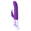 INTENSE - Bobble Rabbitvibrator med Rotasjon Lilla Silikon