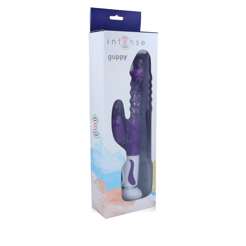 INTENSE - Guppy Rabbitvibrator med Rotasjon