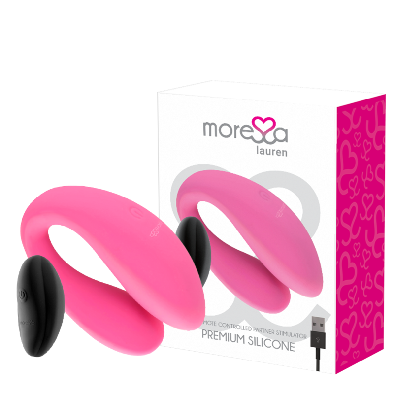 MORESSA - Lauren Parvibrator med Fjernkontroll