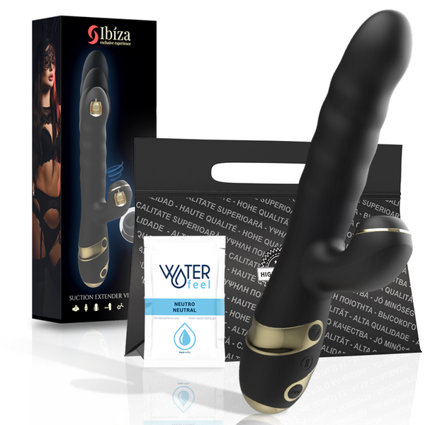 IBIZA - Up & Down Støtvibrator med Klitorissuger