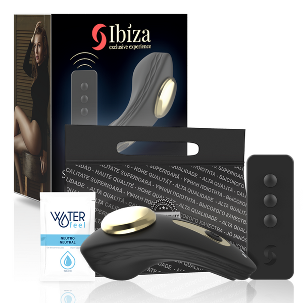 IBIZA - Trusevibrator med Fjernkontroll