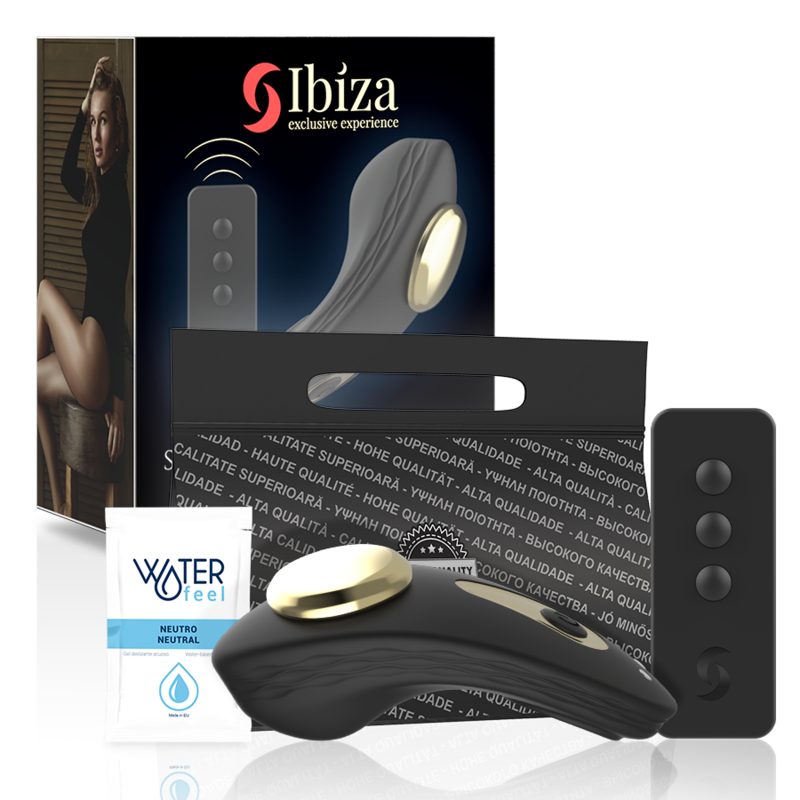 IBIZA - Trusevibrator med Fjernkontroll