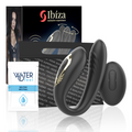 IBIZA - Wave Roterende Dobbeltvibrator med Fjernkontroll
