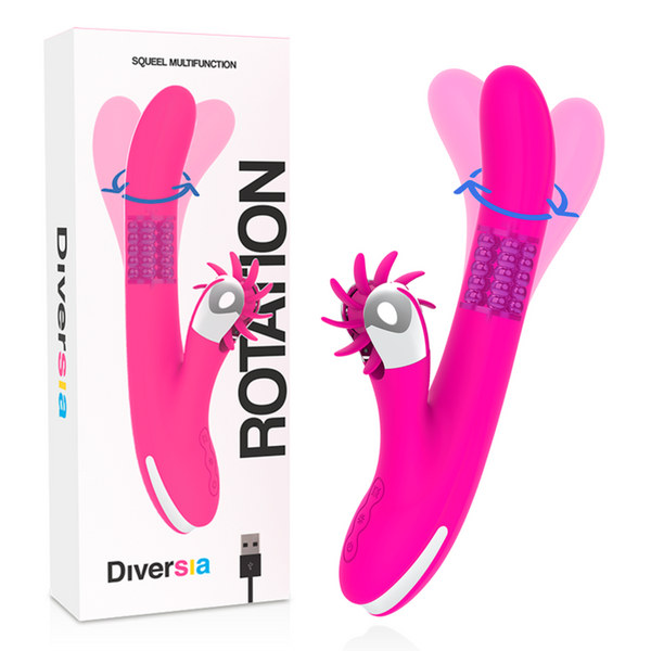 DIVERSIA - Bunny Rotation Rabbitvibrator 24 cm