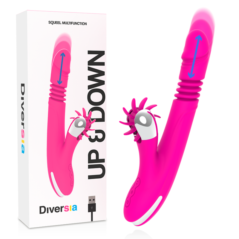 DIVERSIA - Bunny Up & Down Rabbitvibrator 24 cm