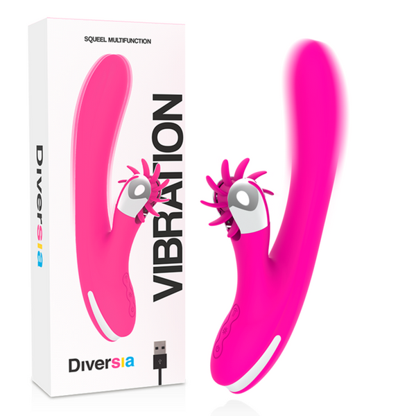 DIVERSIA - Bunny Vibrating Rabbitvibrator 24 cm
