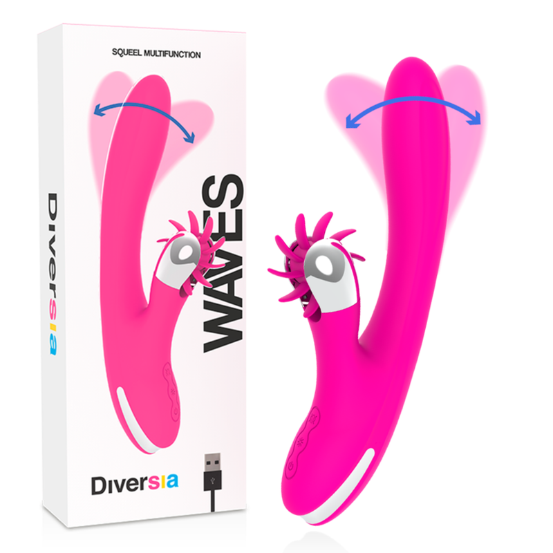 DIVERSIA - Bunny Waves Rabbitvibrator 24 cm