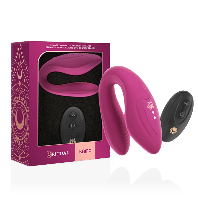 RITHUAL - Kama Parvibrator med fjernkontroll Orkidé