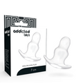 ADDICTED TOYS - Anal tunnelplugg Transparent 7 cm