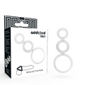 ADDICTED TOYS - Penisringsett Transparent