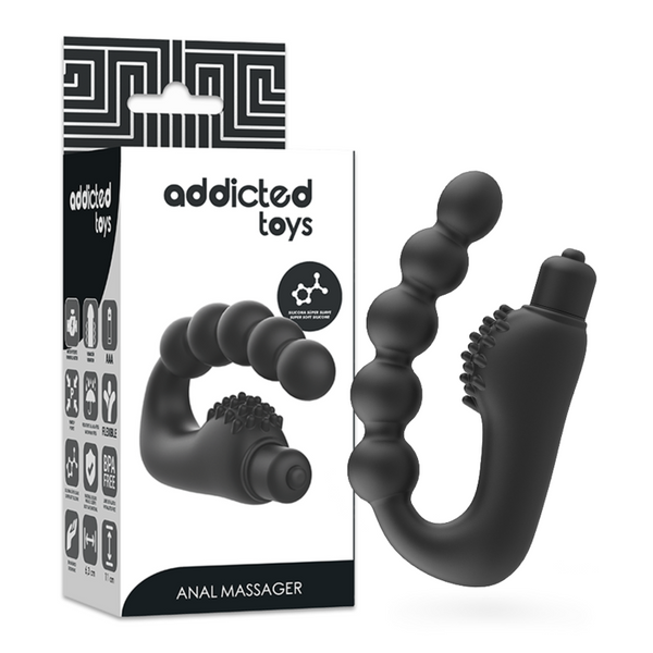 ADDICTED TOYS - Prostata Analmassasjeapparat med Vibrasjon