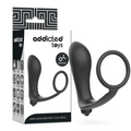 ADDICTED TOYS - Vibrerende Analplugg med Penisring