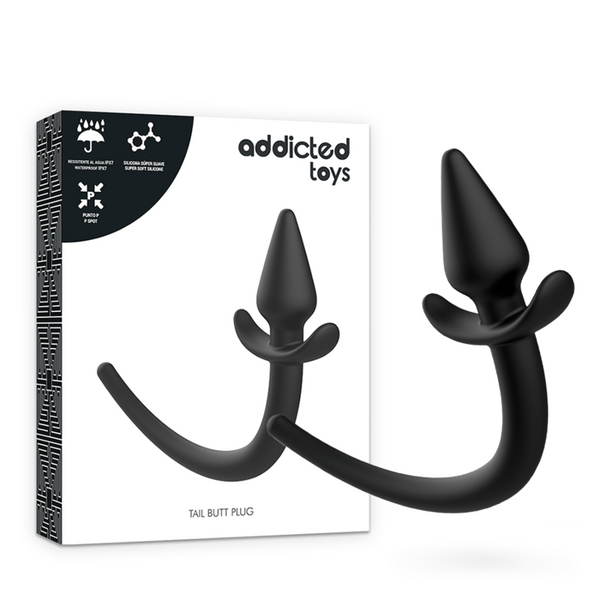 ADDICTED TOYS - Puppy Analplugg med Hale Silikon