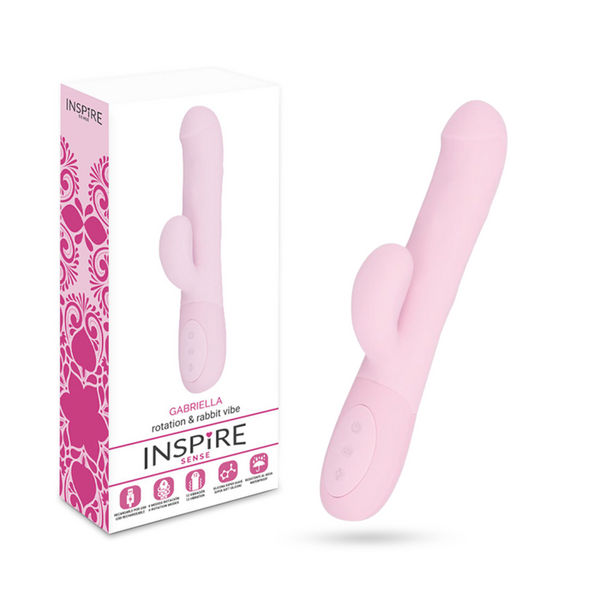 INSPIRE SENSE - Gabriella Rabbitvibrator med rotasjon