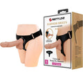 PRETTY LOVE - Jerry Strap-on-sett 21,8 cm