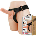 PRETTY LOVE - Universal strap-on med realistisk dildo 20 cm Naturlig