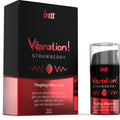 INTT - Liquid Vibrator Stimuleringsgel Jordbær 15 ml