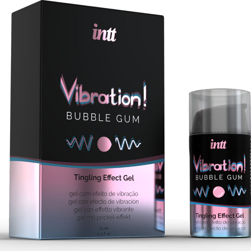 INTT - Liquid Vibrator Stimuleringsgel Tyggegummi 15 ml