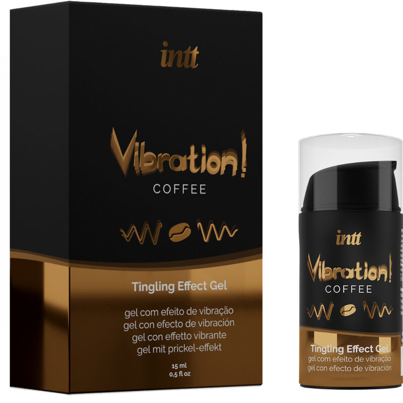 INTT - Liquid Vibrator Stimuleringsgel Kaffe 15 ml
