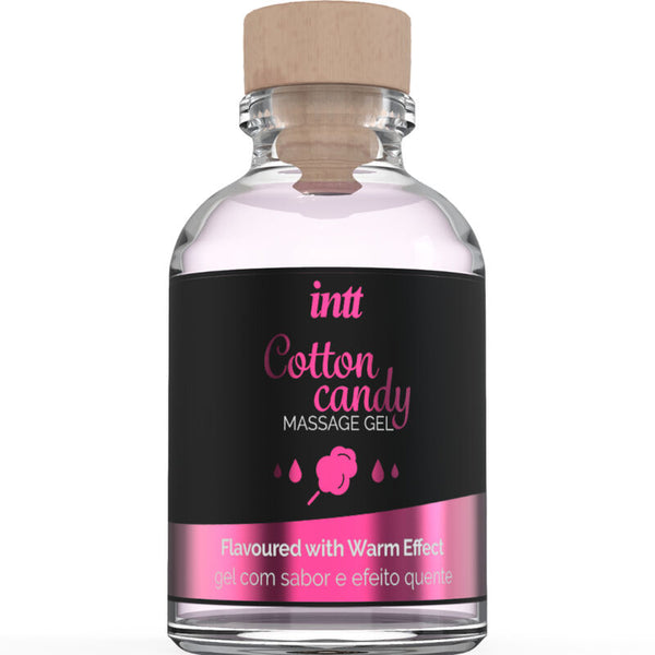 INTT - Massasjegel med Sukkerspinn-smak og Varmeeffekt 30 ml