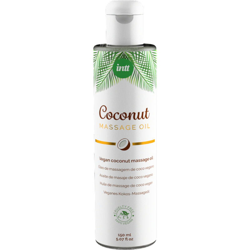 INTT - Vegansk Massasjeolje med Avslappende Kokos 150 ml