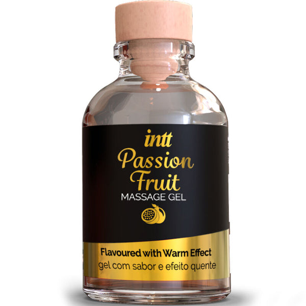 INTT - Massasjegel med Pasjonsfruktsmak og Varmeeffekt 30 ml