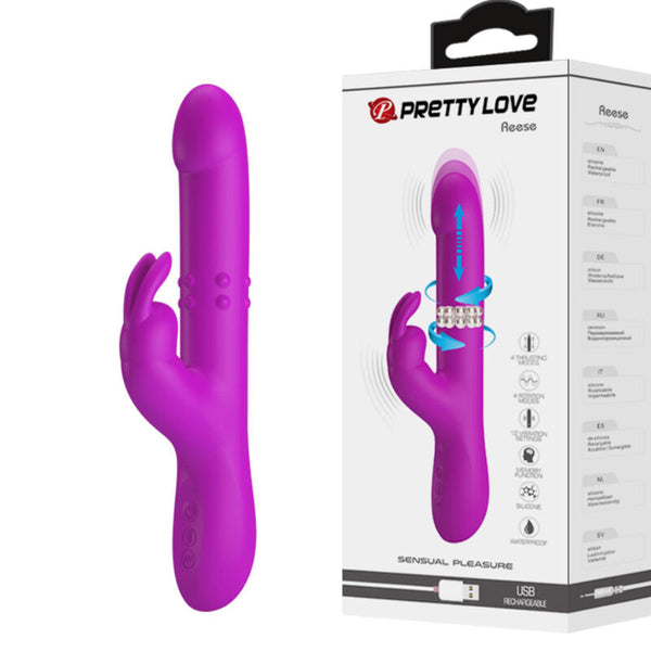 PRETTY LOVE - Reese Roterende Rabbitvibrator