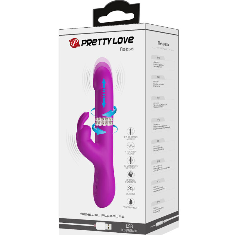 PRETTY LOVE - Reese Roterende Rabbitvibrator