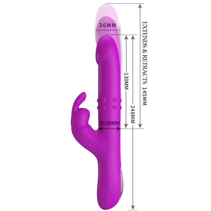PRETTY LOVE - Reese Roterende Rabbitvibrator