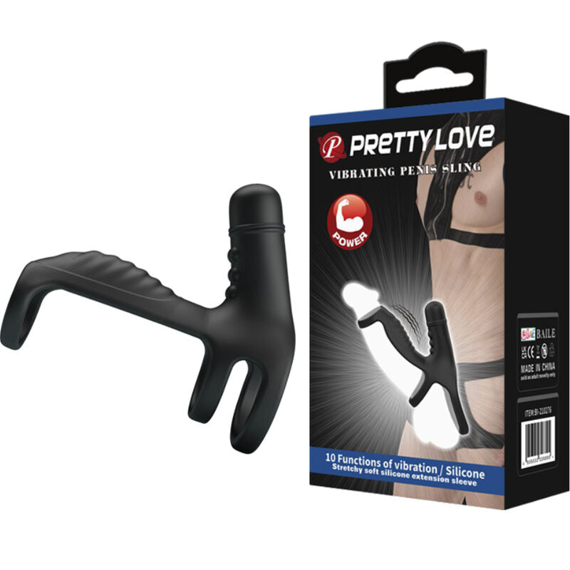 PRETTY LOVE - Vibrerende Penishylse & Penisring