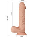 BAILE - Bergrisi Fleksibel realistisk dildo 26 cm