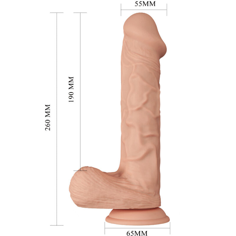 BAILE - Bergrisi Fleksibel realistisk dildo 26 cm