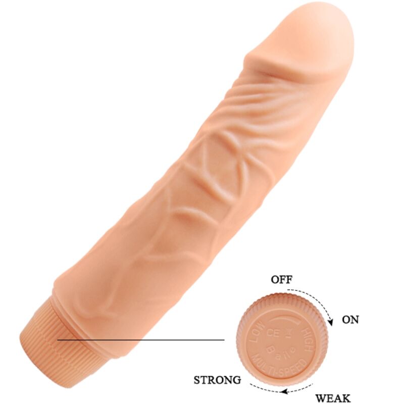 BAILE - Barbara Realistisk vibrator 20 cm
