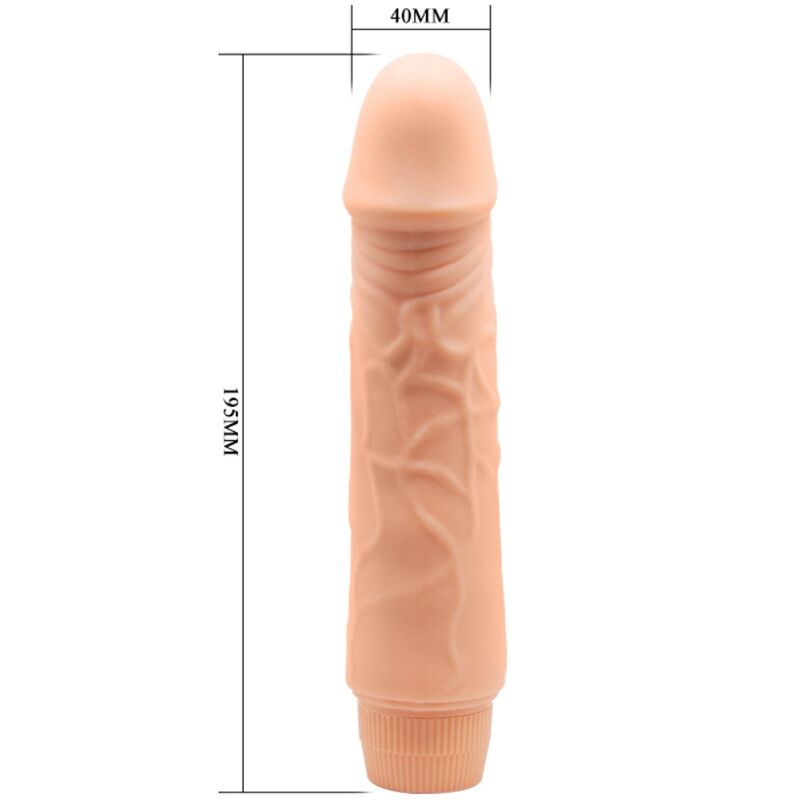 BAILE - Barbara Realistisk vibrator 20 cm